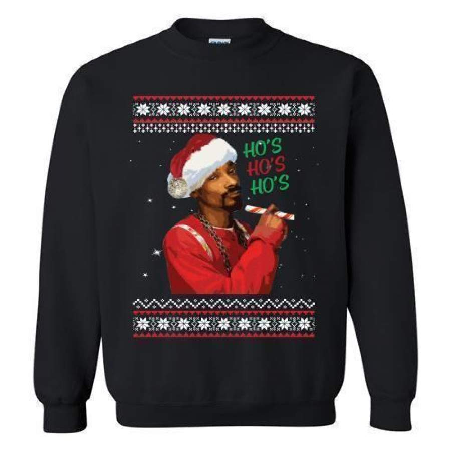 Snoop Dogg Christmas Sweater Crewneck Sweatshirt - Micalshop