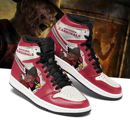 Arizona Cardinals Horror Jordan Sneakers For Fan High Top Shoes Jordan Sneaker