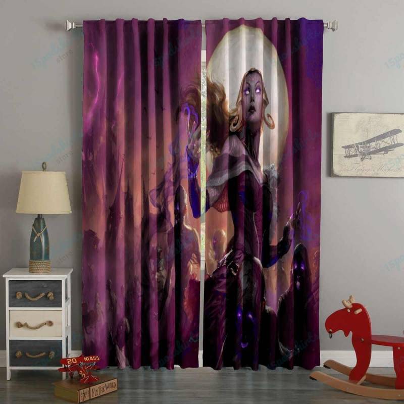 3D Printed Magic The Gathering Style Custom Living Room Curtains