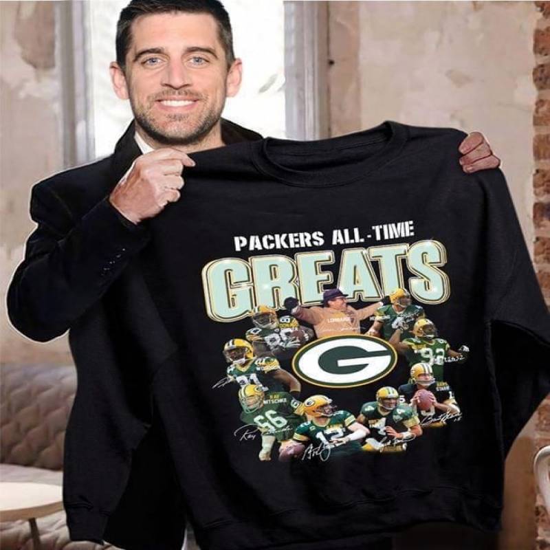 Green Bay Packers All Time Greats For Packers Fan T Shirt