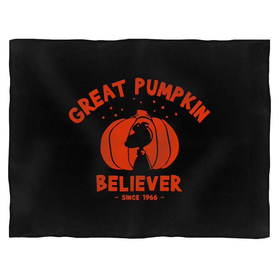 Great Pumpkin Believer Halloween Blanket