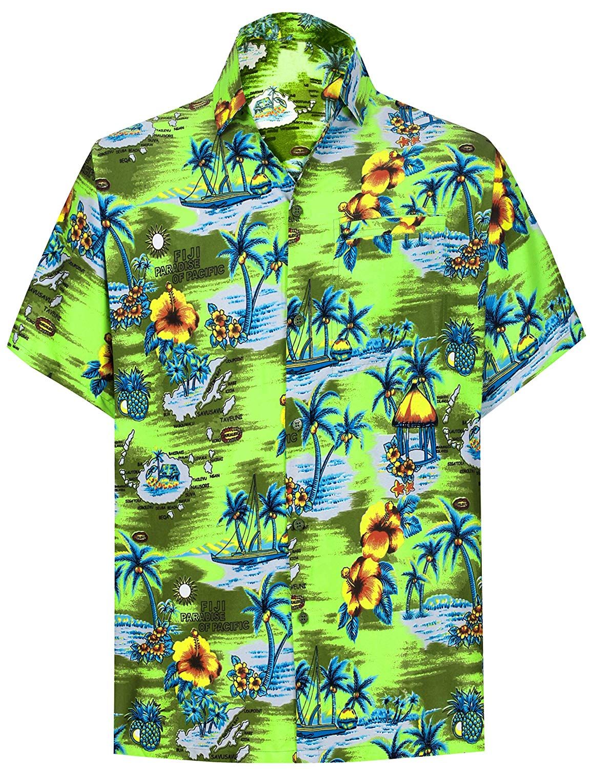 Palm Tree Green High Quality Hawaii Shirt Ha78226