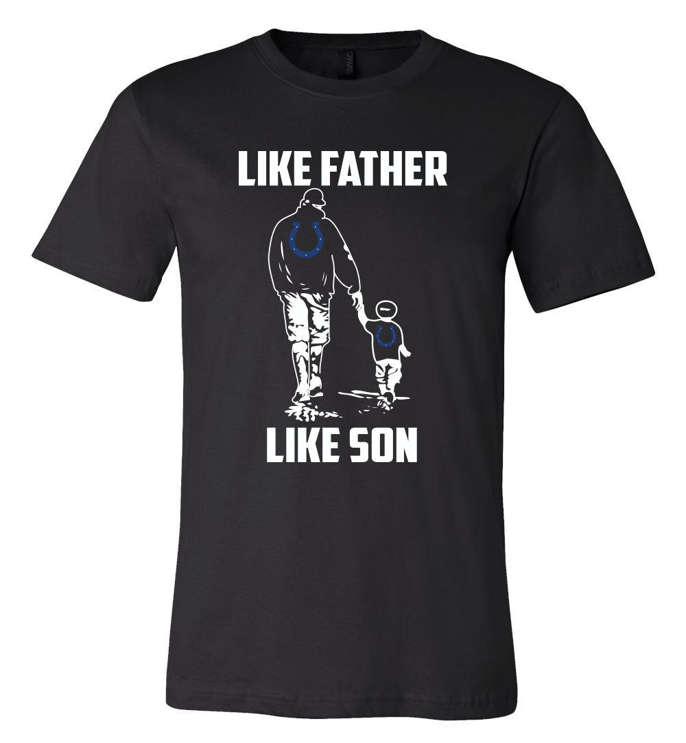 Indianapolis Colts Like Father Like Son Shirt Youth Sizes Available!