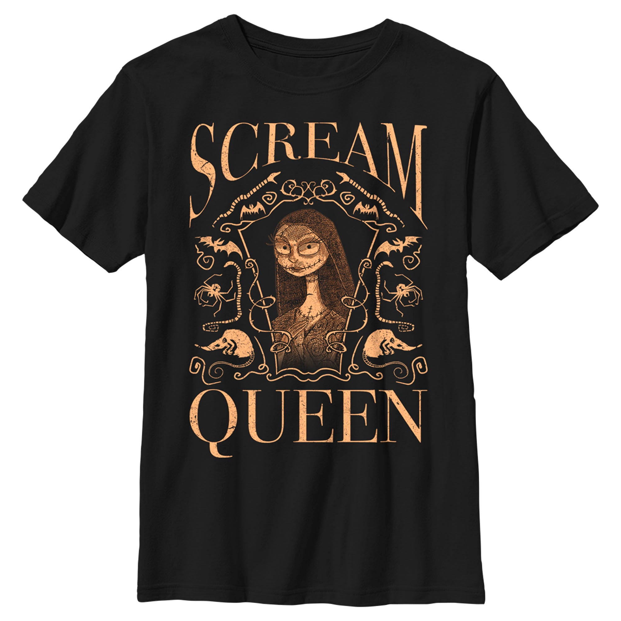 Boy’S The Nightmare Before Christmas Sally The Scream Queen T-Shirt