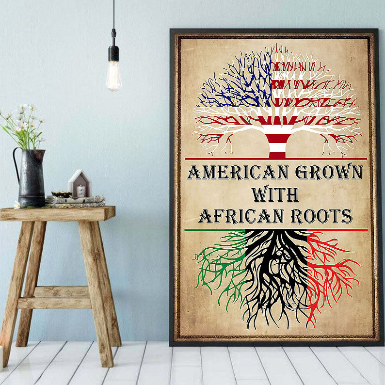 West Africa Custom Canvas Prints Amazing Black Lives Matter Poster Afro Queen African Man Stunning  Canvas Home Decoration