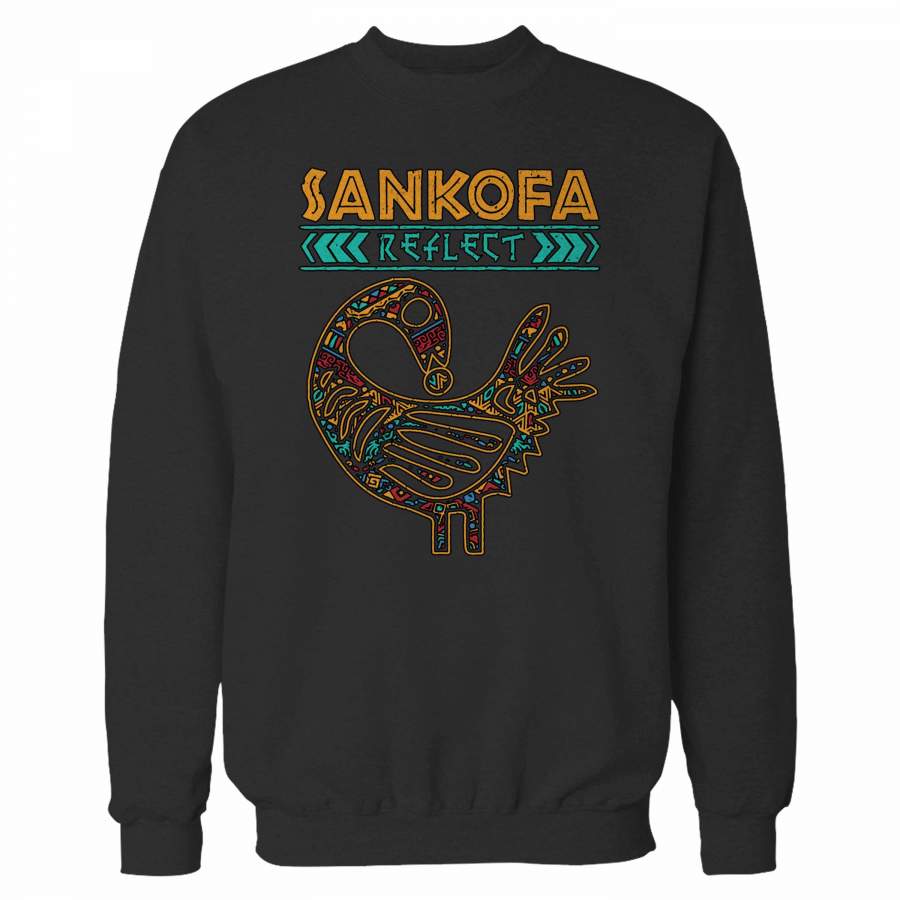 Sankofa African Bird Symbol For Black History Month Sweatshirt