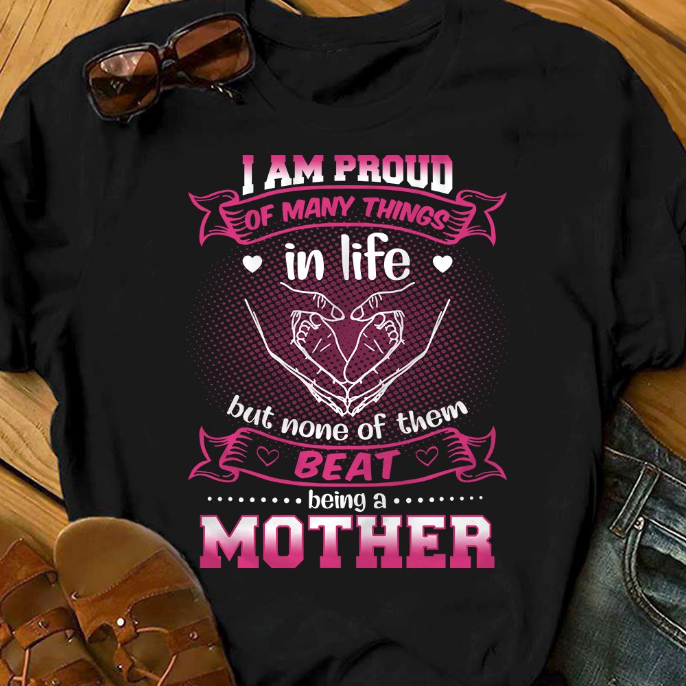 Proud Mom T Shirt TID DB251 30O36