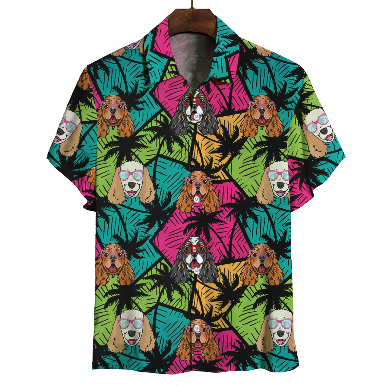 Aloha Hawaii English Cocker Spaniel Shirt Ha78539