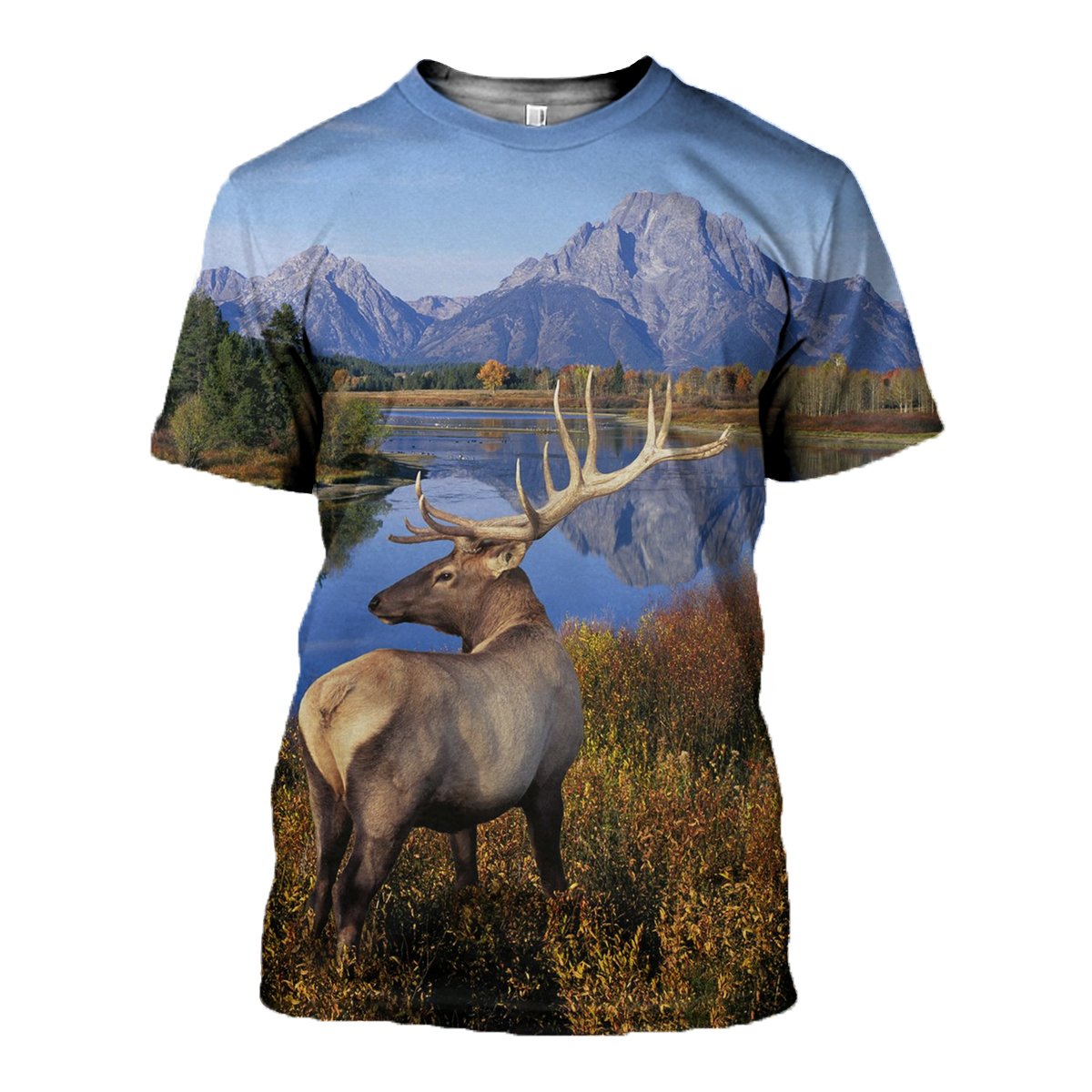 3D All Over Printed Deer T-Shirt Hoodie Saul070708