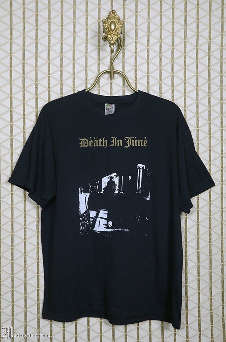 Death In June Nada Chemise Vintage Rare Shirt