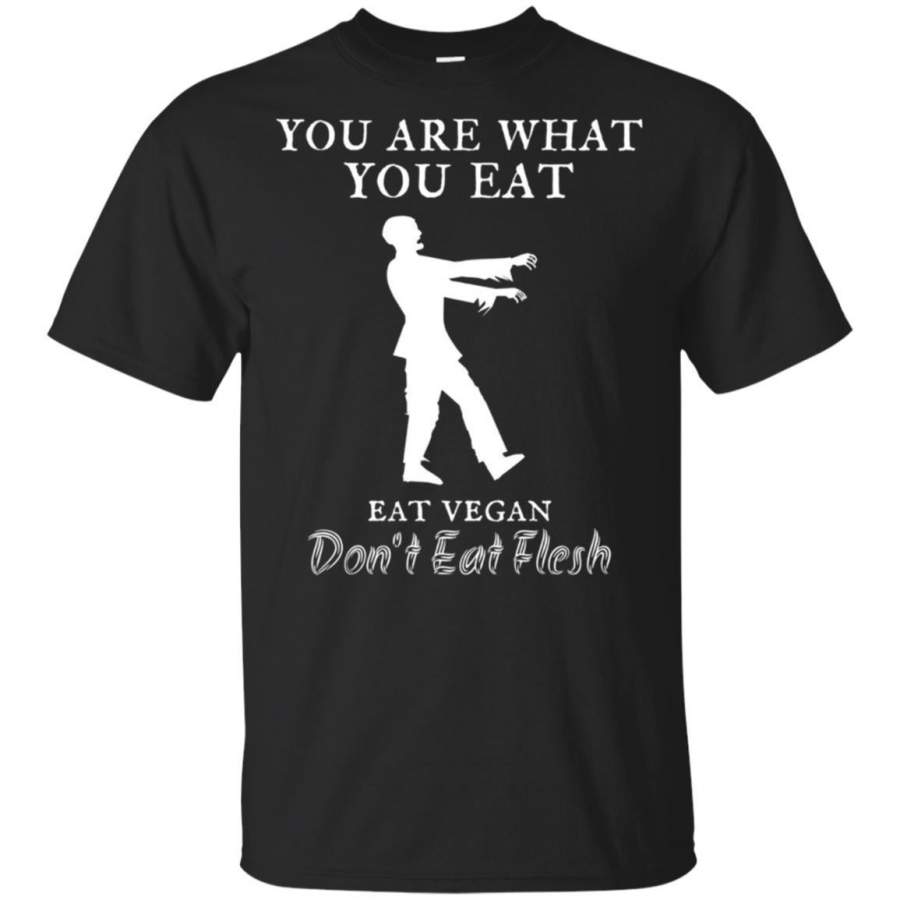 Zombie Halloween Funny Shirt for Vegans