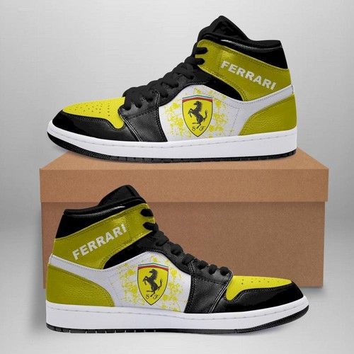 Ferrari Automobile Car Air Jordan Sneakers Team Shoes