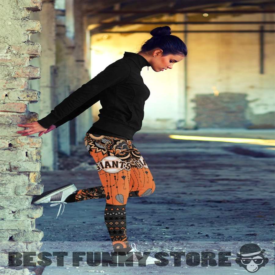 Simple Boho San Francisco Giants Leggings