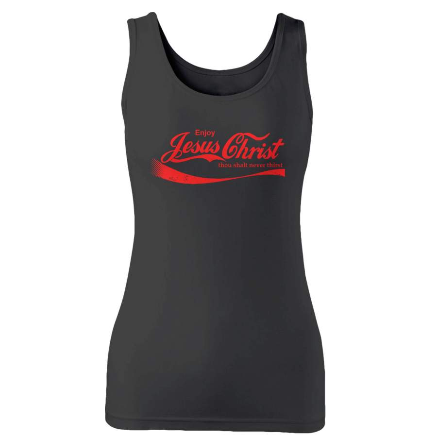 Funny Enjoy Jesus Christ Woman’s Tank Top