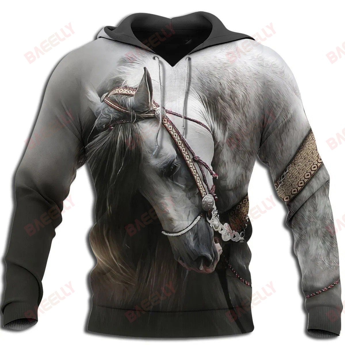 Baeelly™ Horse Hoodie 3D – SP078