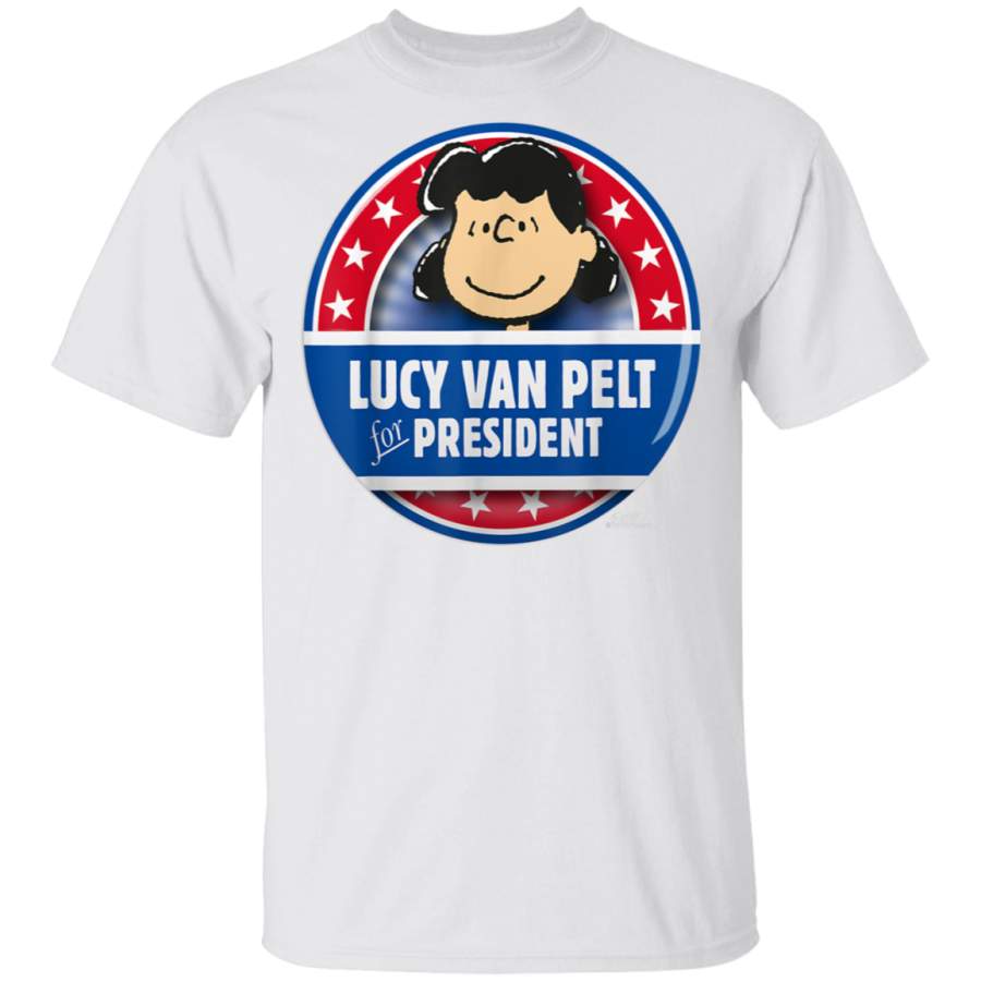 Peanuts Lucy Van Pelt For President T-Shirt