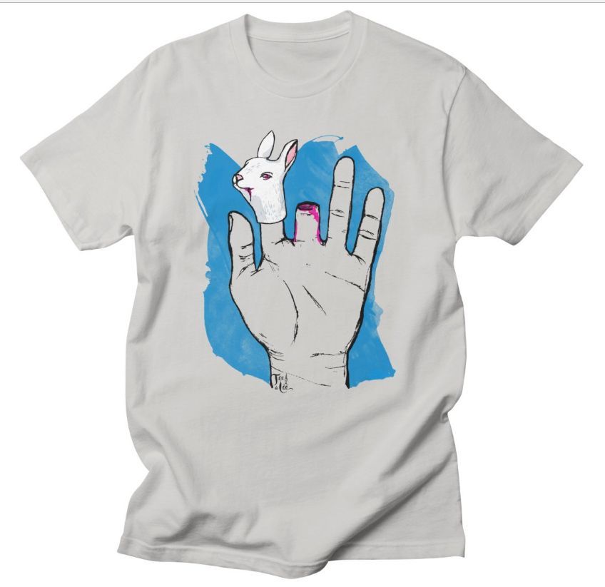 Never Give The Finger To A Bunny shirt