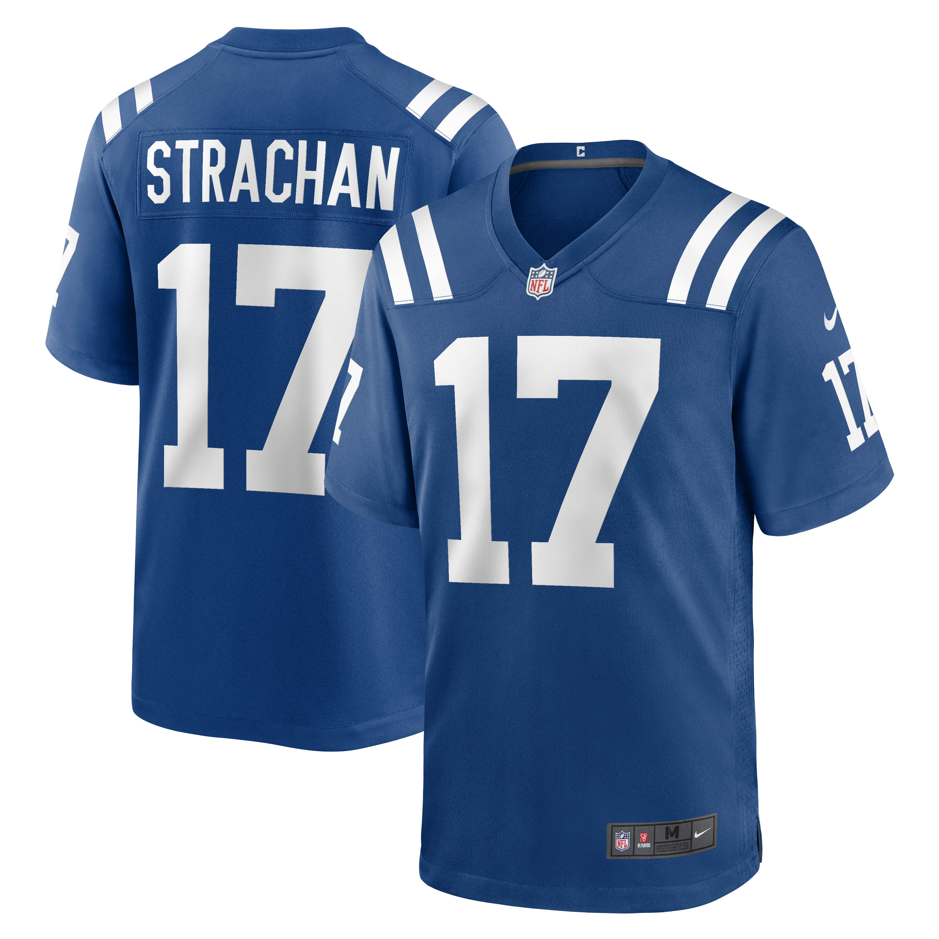 Mike Strachan Indianapolis Colts Game Jersey – Royal