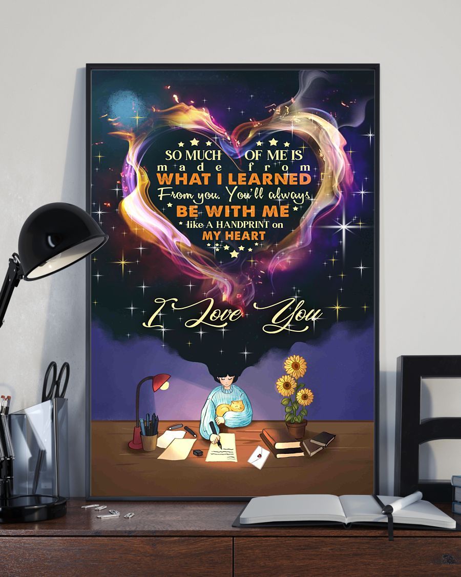 You’ll Always Be With Me Canvas And Poster, Mother’s Day Greetings, Mother’s Day Gift For Mom, Warm Home Decor Wall Art Visual Art