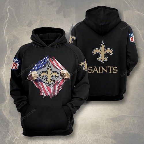 New Orleans Saints 3 D Hoodie V20 Gift For Fan Football Lovers