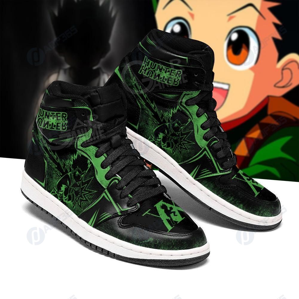 Gon Freecss Hunter X Hunter Sneakers Dark Hxh Anime Shoes Air Jordan 13 Shoes Hajd2403272