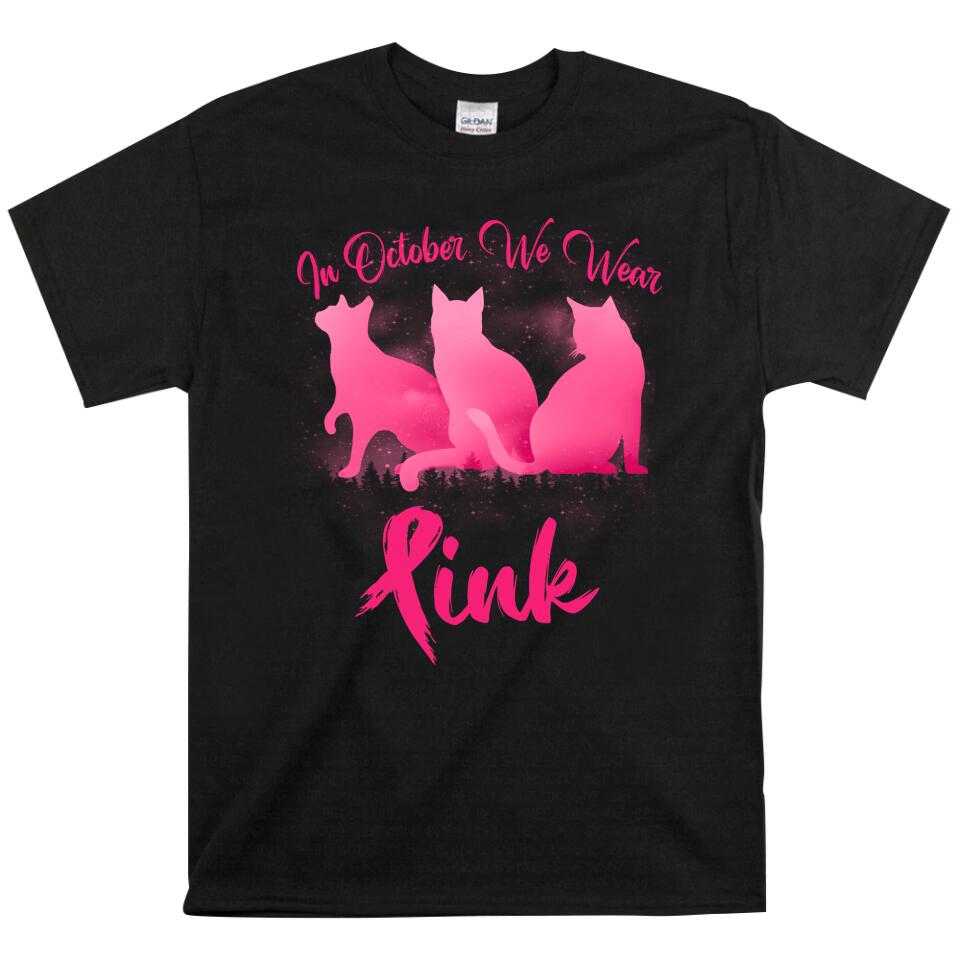 In October We Wear Pink Custom T Shirts – Trending Personalized