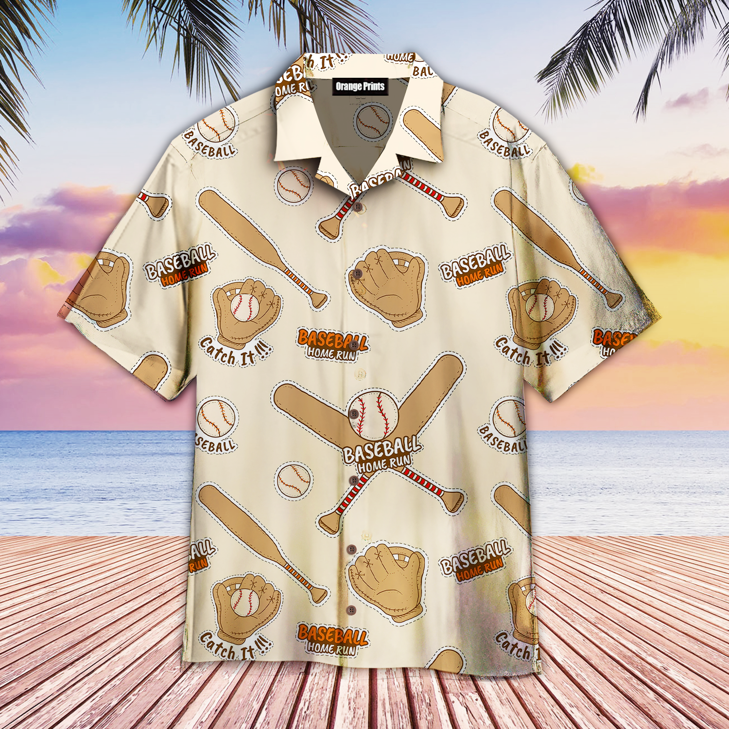 Baseball Home Run Hawaii Shirt For Men Women Ha76349