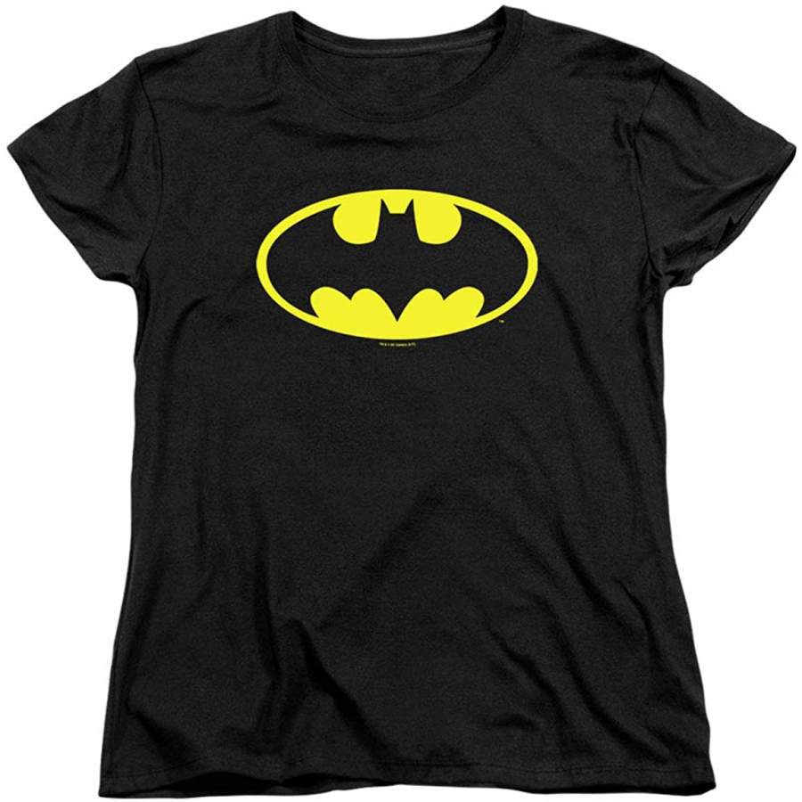 Womens Batman Classic Logo T Shirt