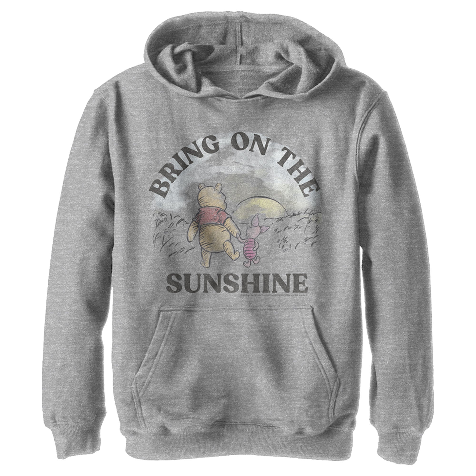 Boy’S Winnie The Pooh Piglet Bring On The Sunshine Pull Over Hoodie