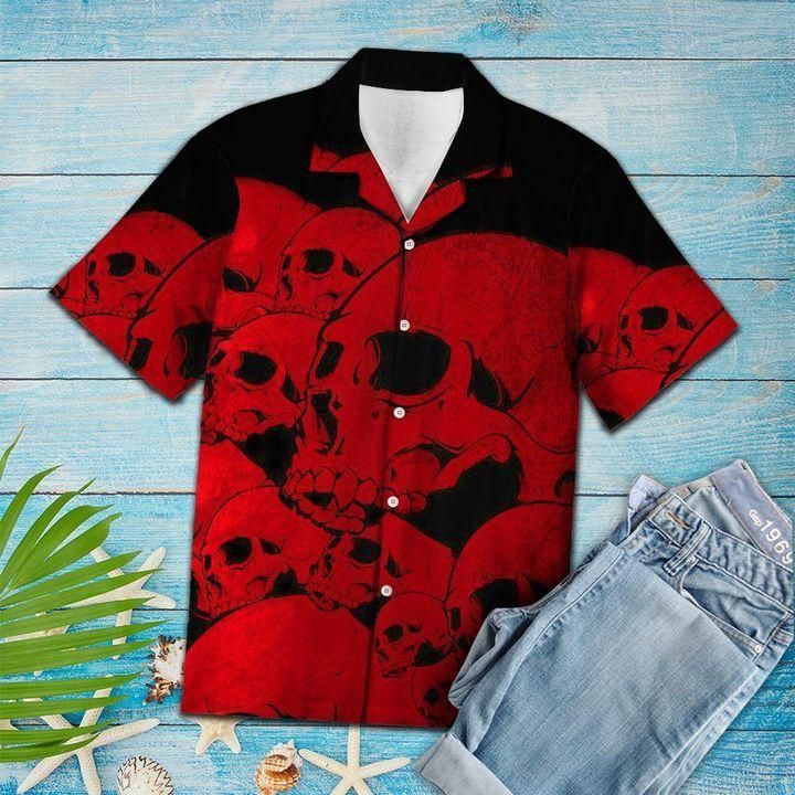 Discover Cool Skull Hawaii Shirts Ha6909