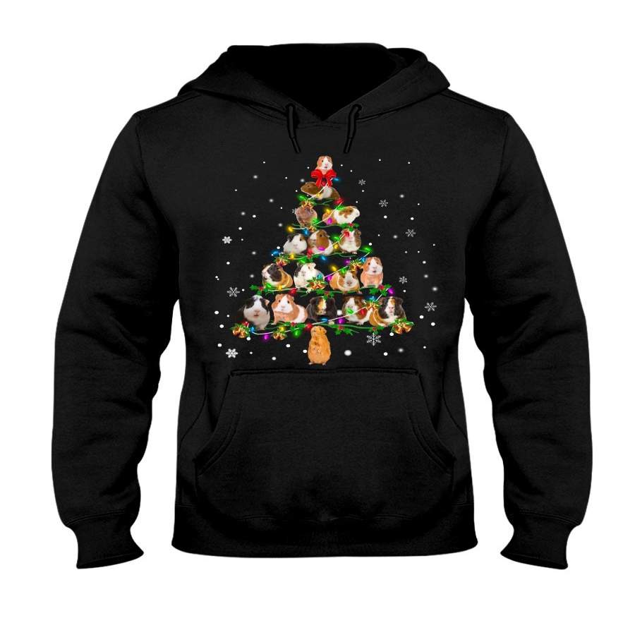 Guinea Pig –  Christmas Tree Hoodie