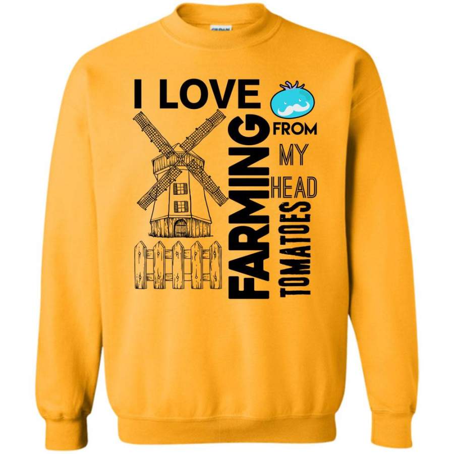 Gift For Farmer T Shirt, I Love Farming Sweatshirt