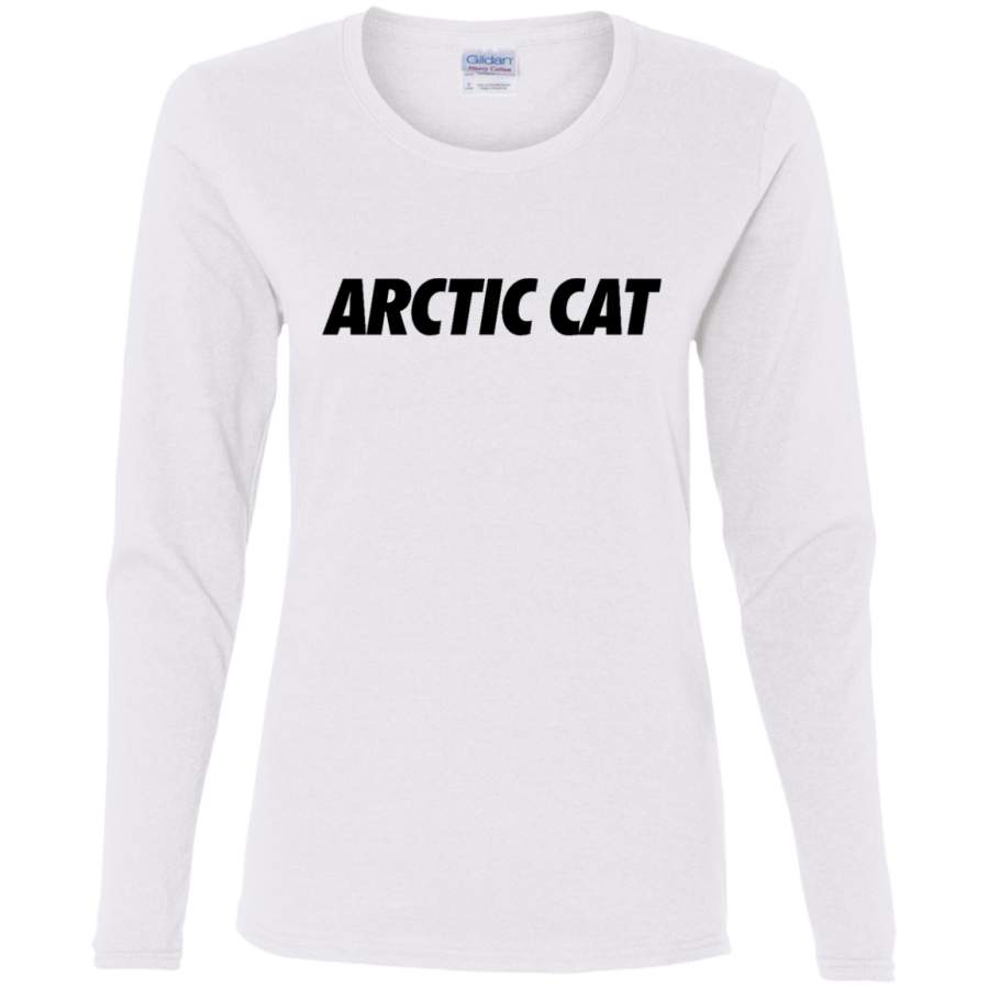 AGR Arctic Cat Ladies’ Cotton LS T-Shirt