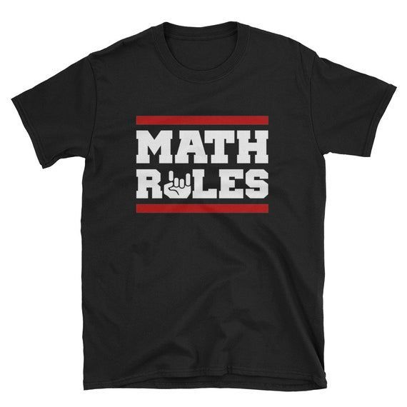 Math Rules Shirt Metal Horns Shirt