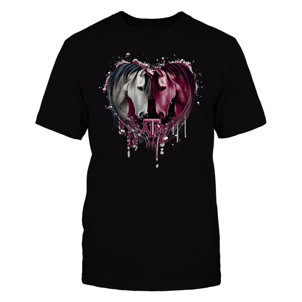 Texas A Aggies Horse Heart Shirt