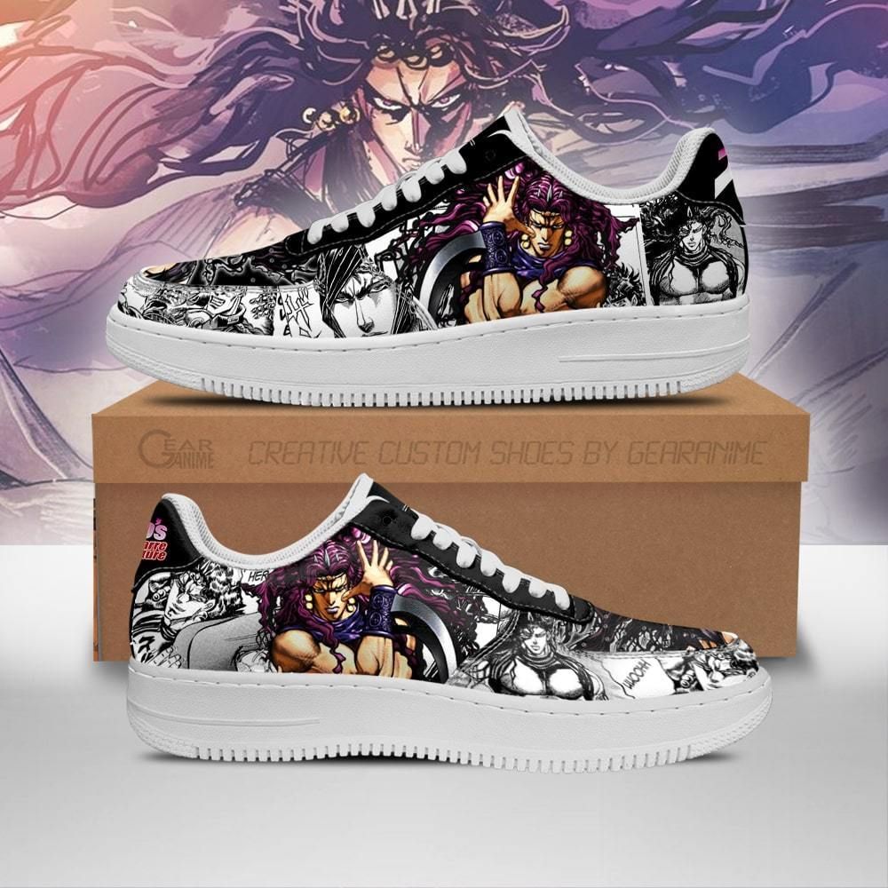 Kars Manga Style Jojo’S Idea Air Force Shoes Sneakers Custom Anime