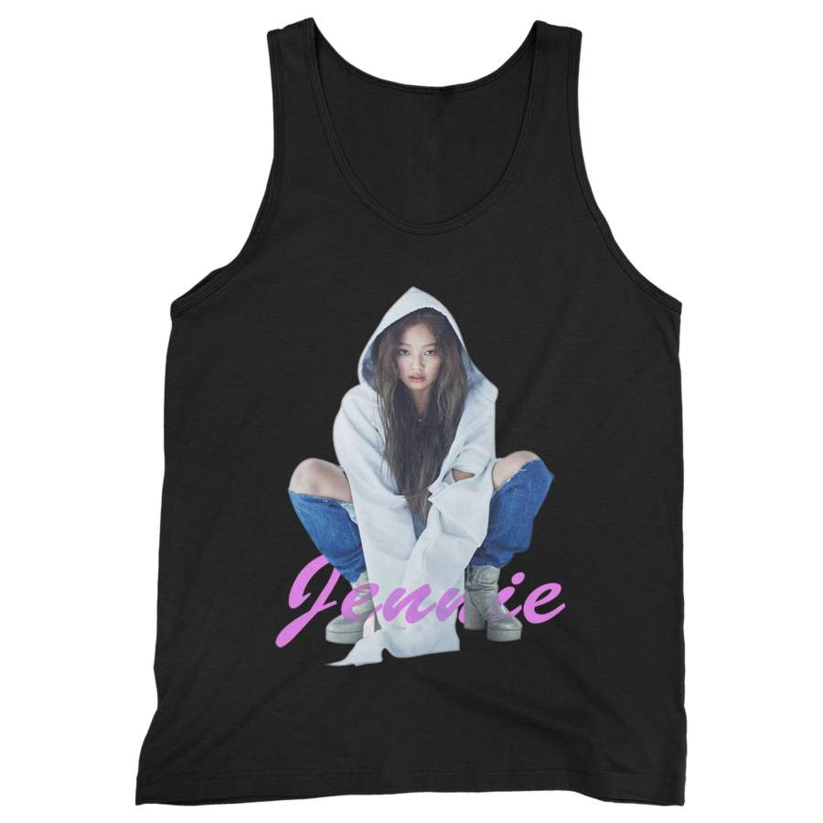 Jennie Black Pink Man’s Tank Top