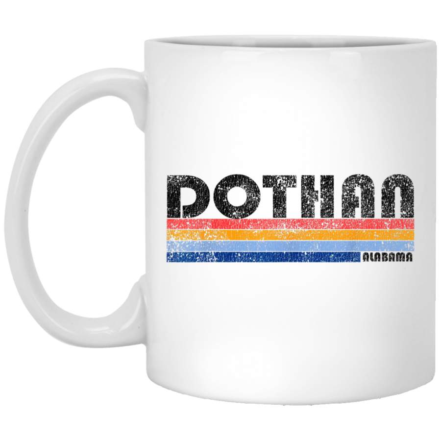 Vintage 1980s Style Dothan Alabama 11oz  Mug