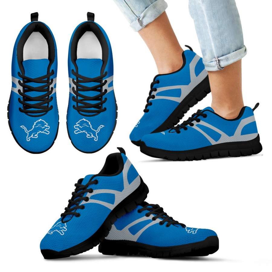 Line Amazing Bottom Detroit Lions Sneakers