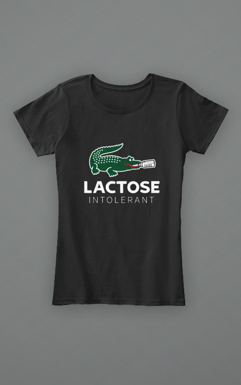 Lactose Intolerant Shirt Available In Five Earth Tone Colors Shirt