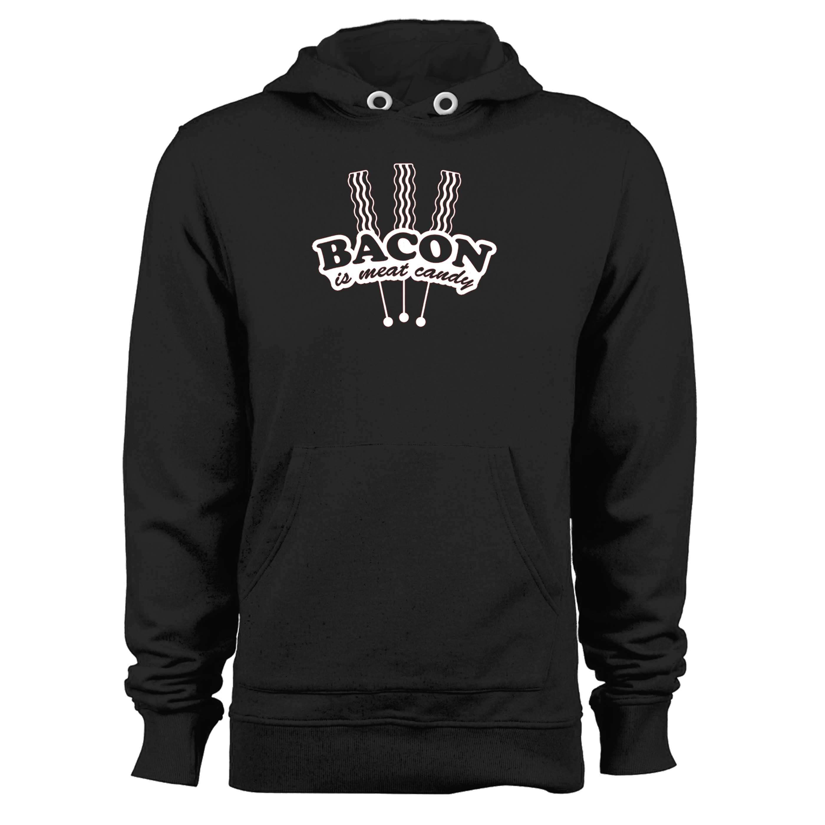 bacon is meat candy Unisex Hoodie