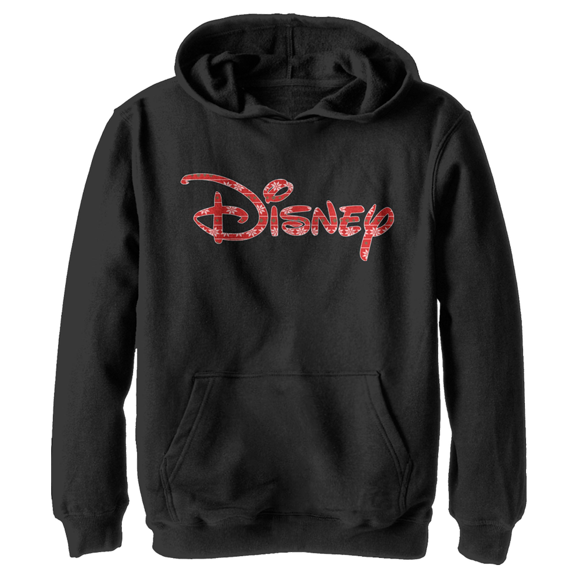 Boy’S Disney Festive Christmas Logo Pull Over Hoodie