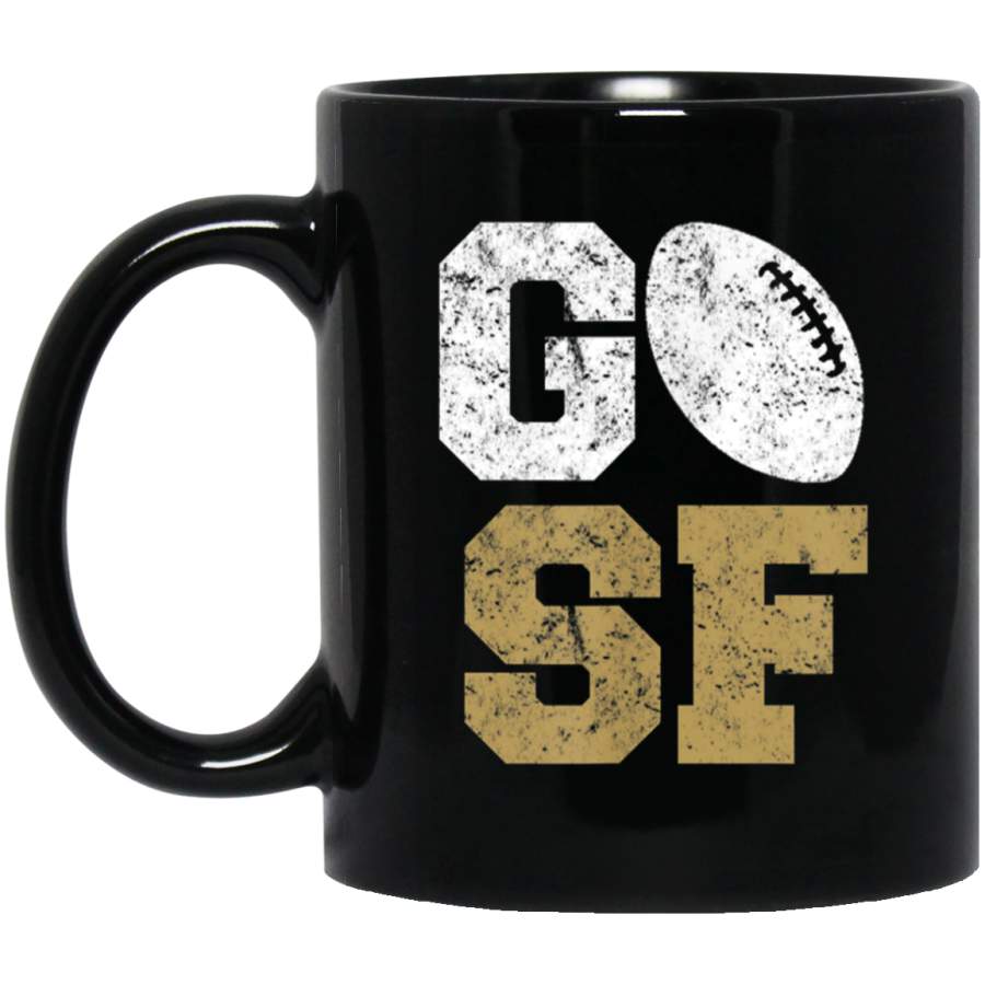 Vintage SF San Francisco California Football City Mug Mug