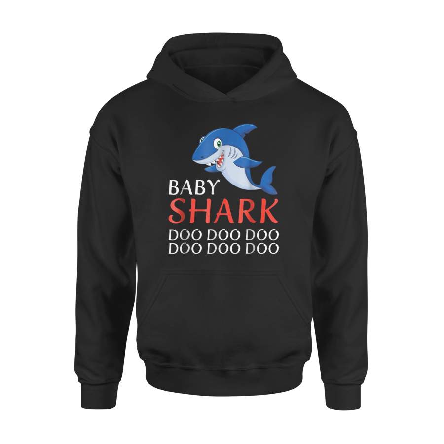 Baby Shark Baby Mommy Daddy Matching Family Shark Hoodie