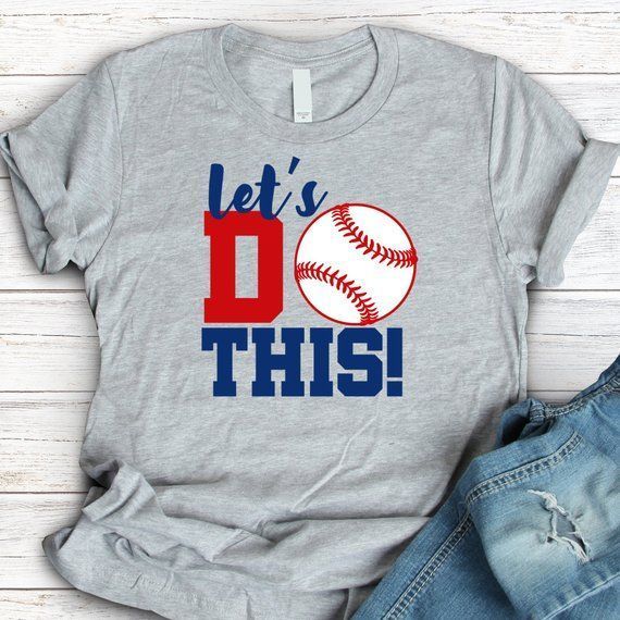 Baseball Svg Lets Do This Svg Dxf Baseball Mom Svg Shirt