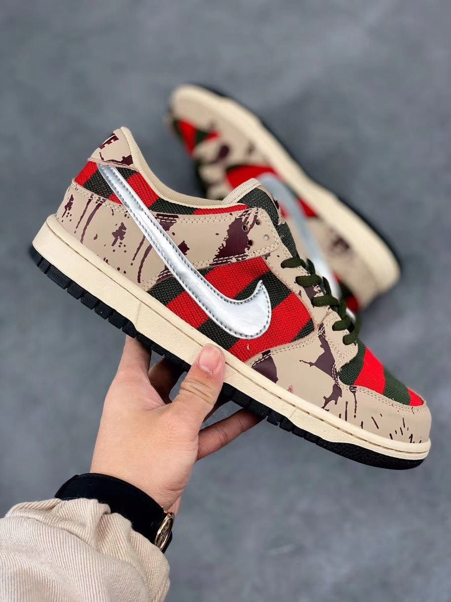 Nike SB Dunk Low Freddy Krueger TaupeChrome 602418