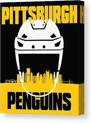 Pittsburgh Penguins 10 Joe Hamilton Canvas Print