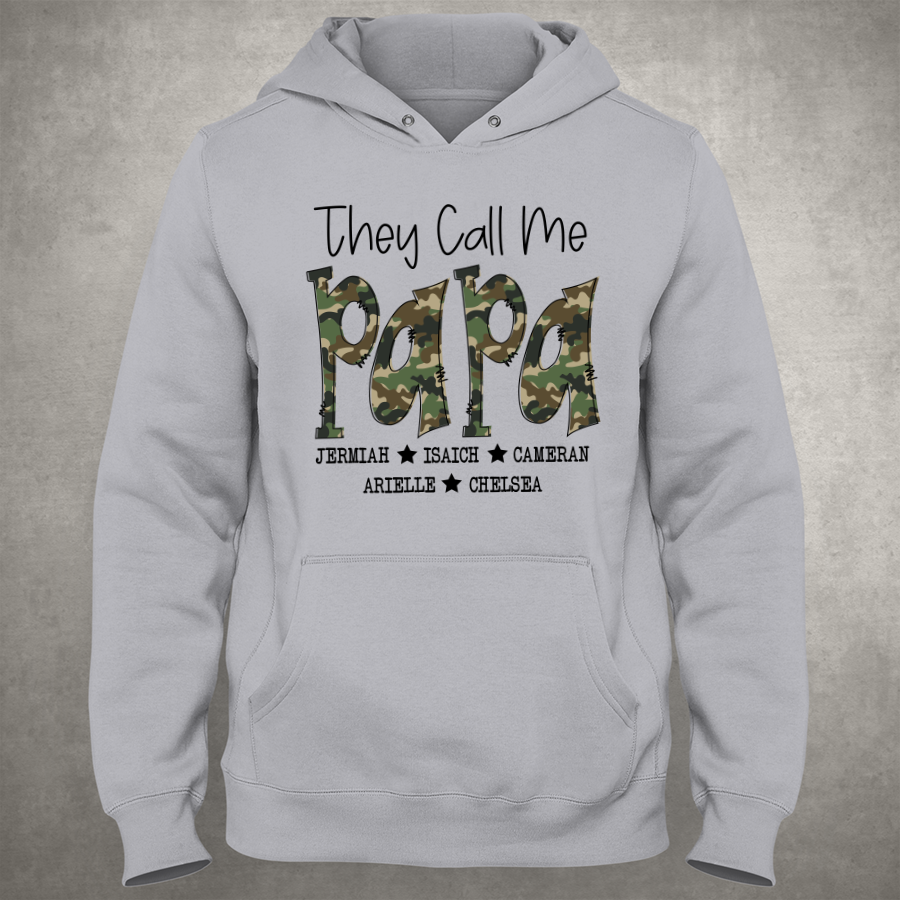 They Call Me Papa Father’S Day Hoodie