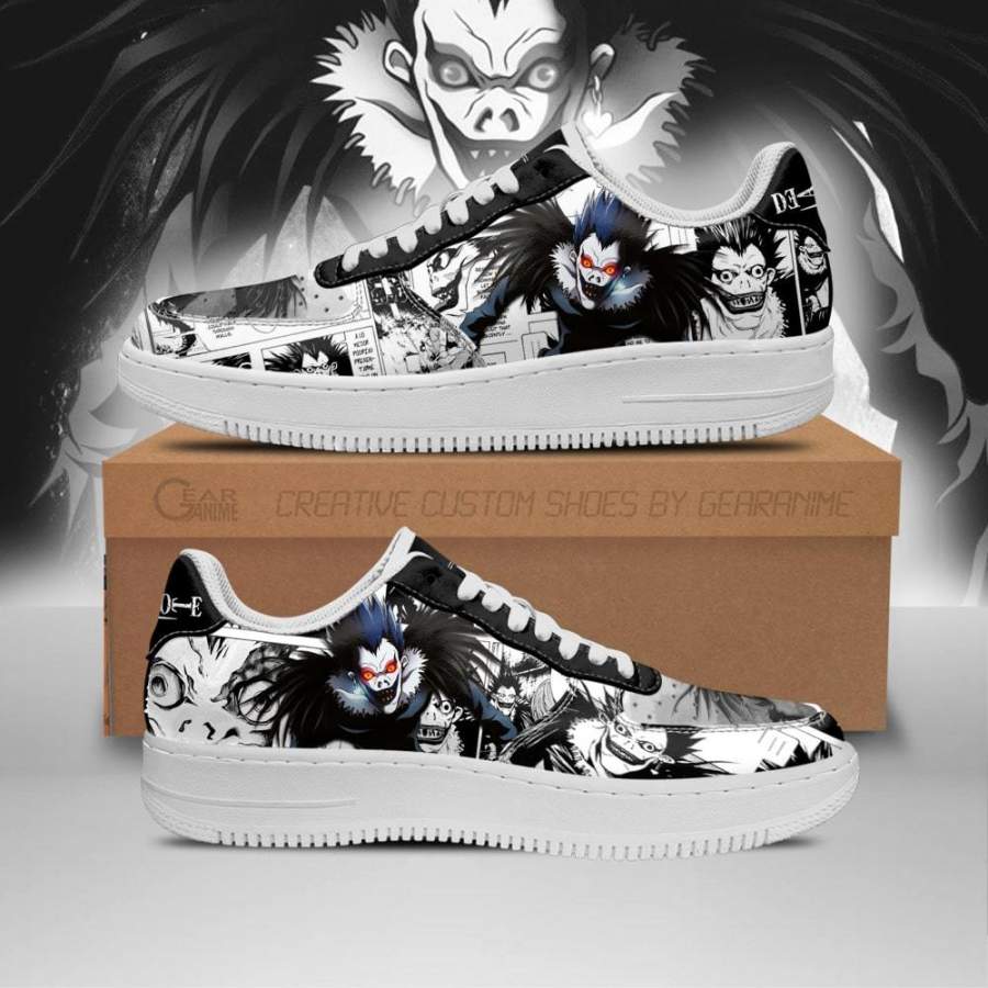 Ryuk Air Sneakers Death Note Anime Shoes Fan Gift Idea PT06