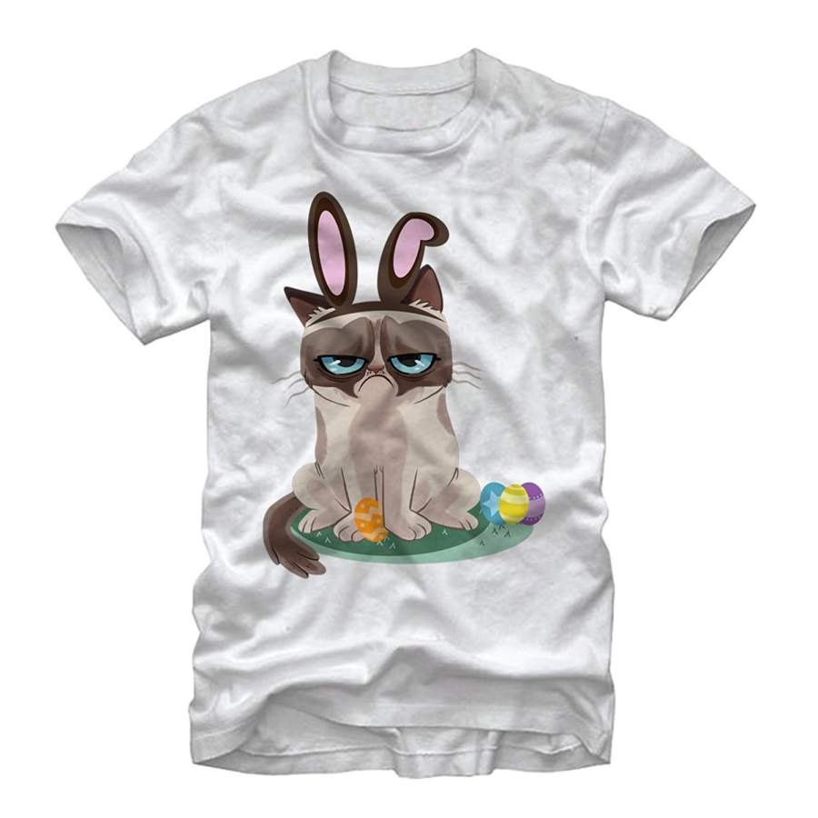 DTAOrder DTA Fifth Sun Grumpy Cat Men’s Easter Bunny T-Shirt